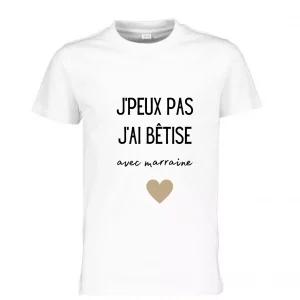 Tee-shirt enfant jpeux pas