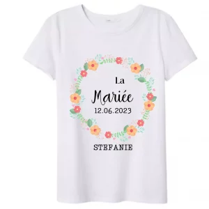 Tee-shirt femme mariée EVJF