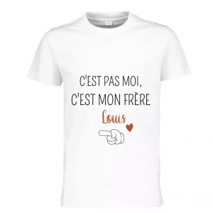 Tee-shirt enfant main à gauche