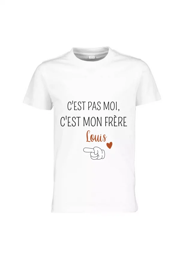Tee-shirt enfant main à gauche