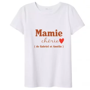 Tee-shirt femme mamie chérie