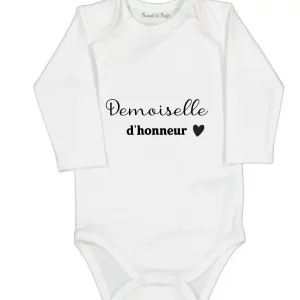 Body bébé demoiselle d’honneur