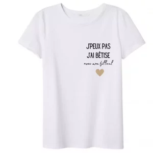 Tee-shirt femme jpeux pas