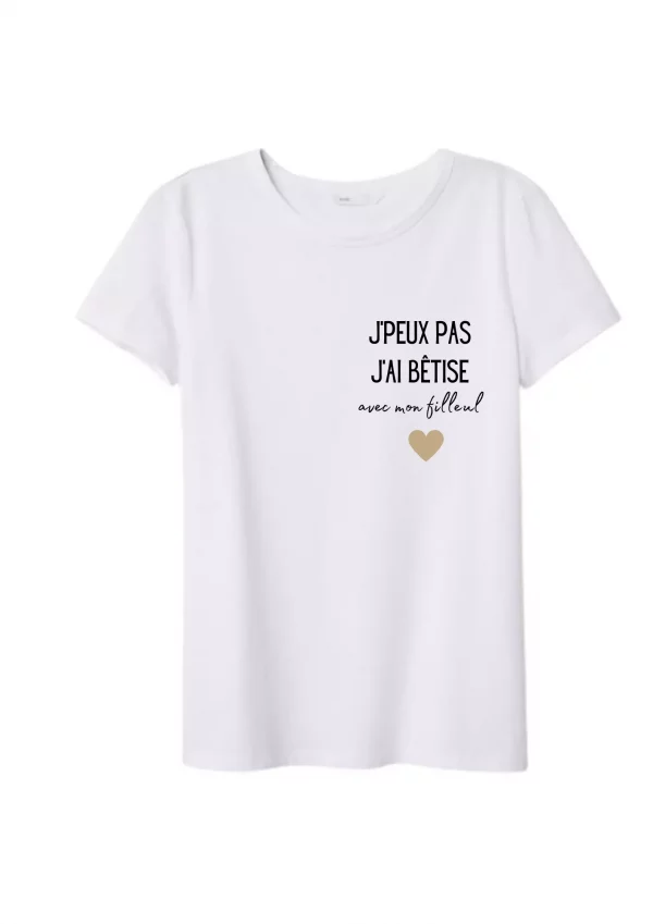 Tee-shirt femme jpeux pas