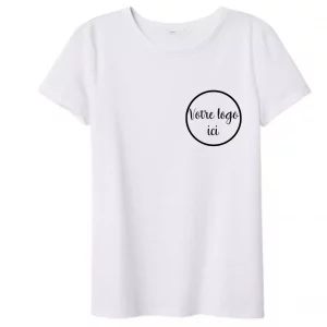Tee-shirt femme logo