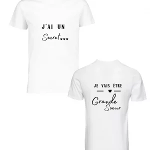 Tee-shirt enfant grande soeur