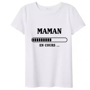 Tee-shirt femme maman en cours