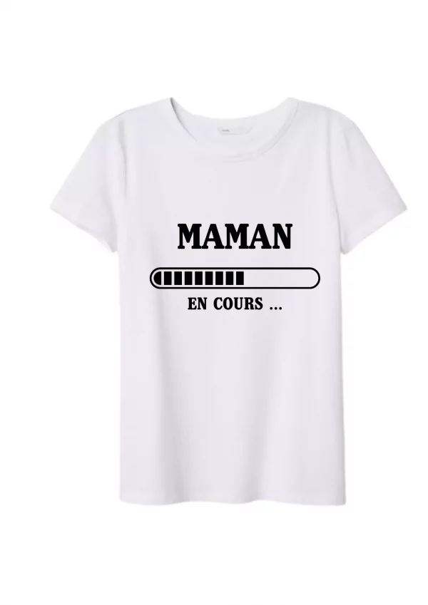 Tee-shirt femme maman en cours