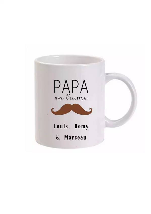 Mug moustache