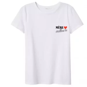 Tee-shirt femme mère veilleuse