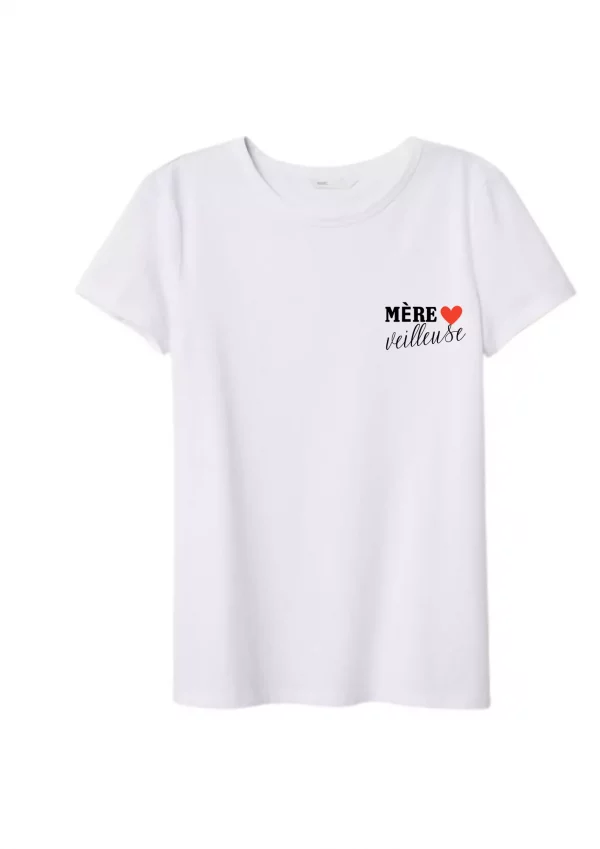 Tee-shirt femme mère veilleuse