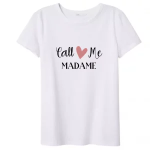 Tee-shirt femme call me