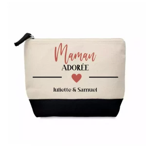 Trousse de toilette ligne cœur