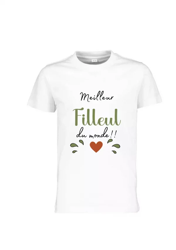 Tee-shirt enfant splash vert