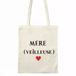 Tote bag coeur rouge