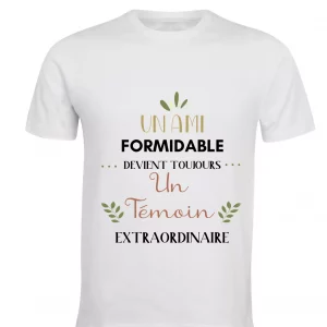 Tee-shirt homme formidable