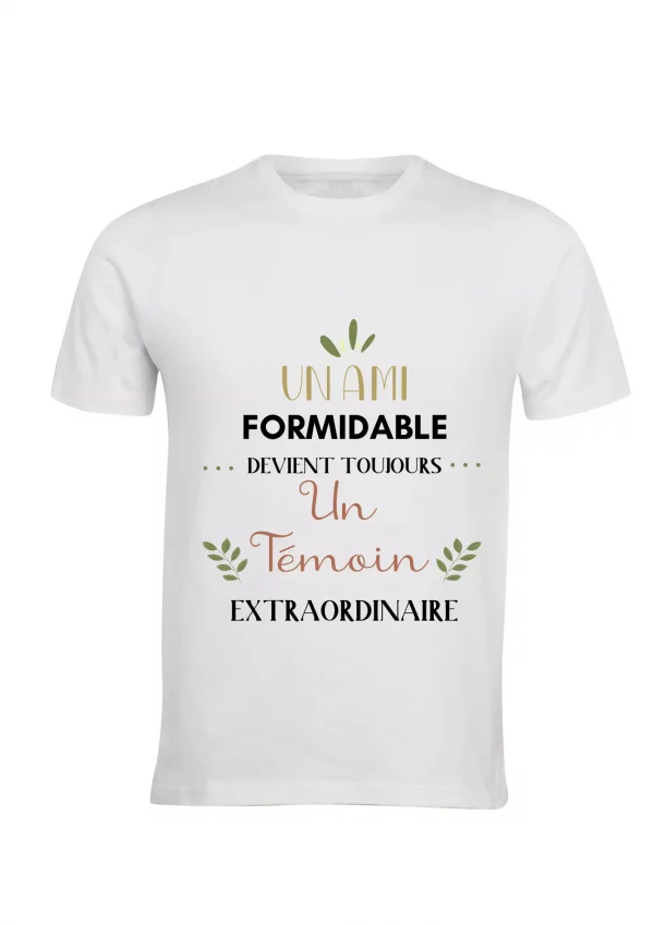 Tee-shirt homme formidable