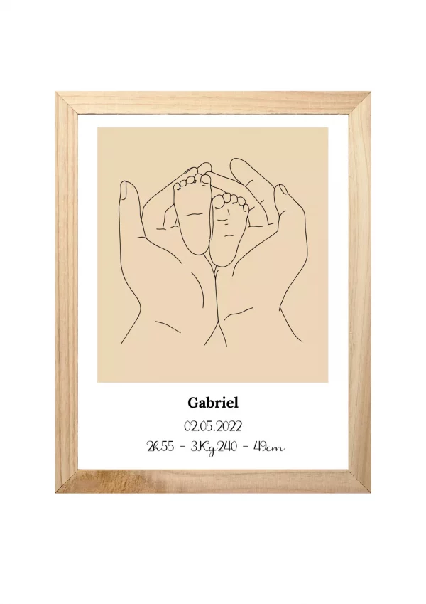 Affiche de naissance