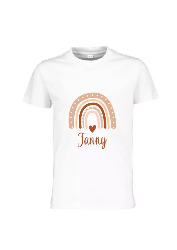 Tee-shirt enfant arc-en-ciel