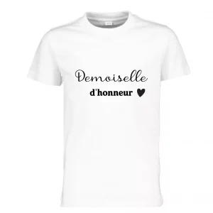 Tee-shirt enfant demoiselle d’honneur