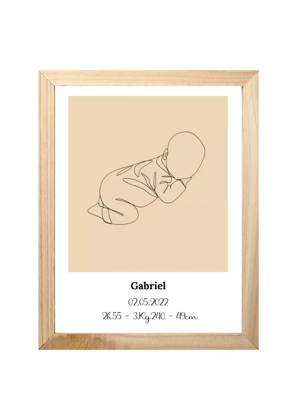 Affiche de naissance