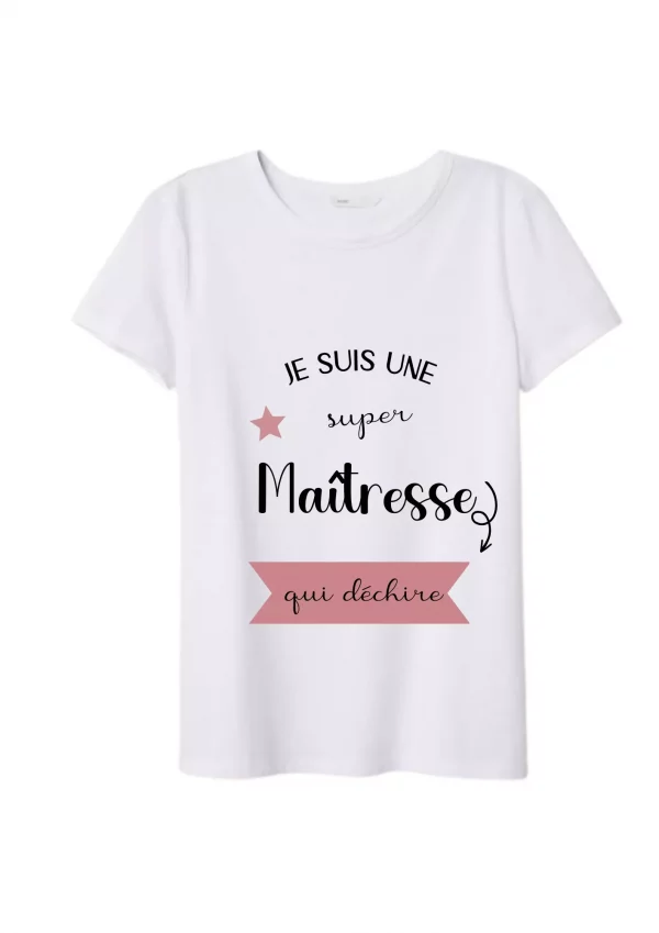 Tee-shirt femme maîtresse