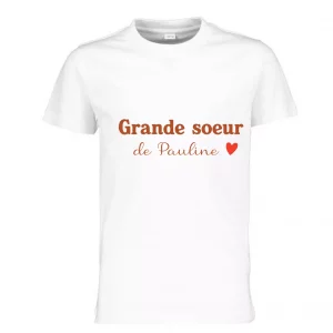 Tee-shirt enfant annonce