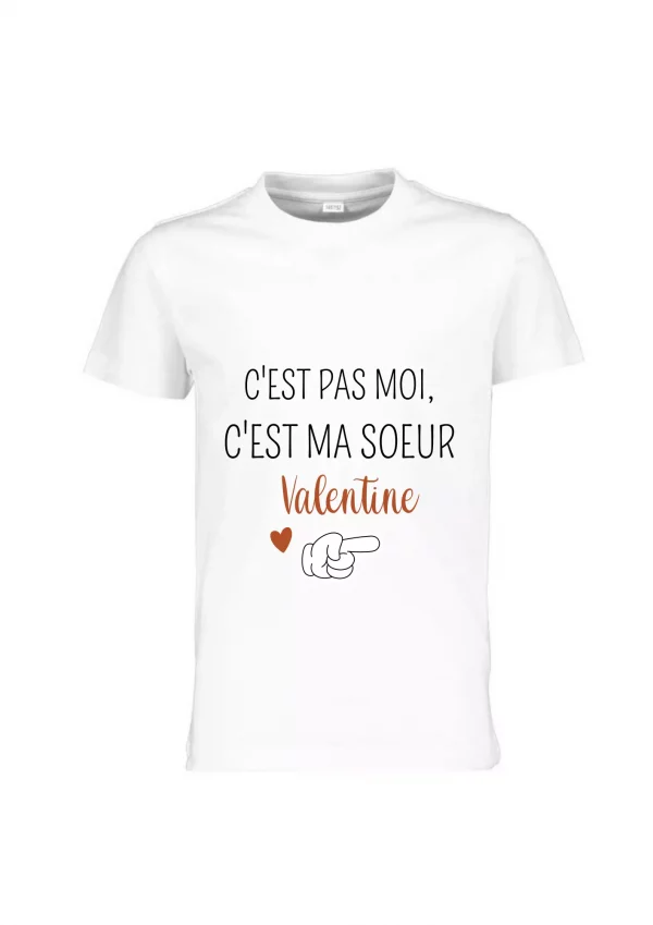 Tee-shirt enfant main à droite