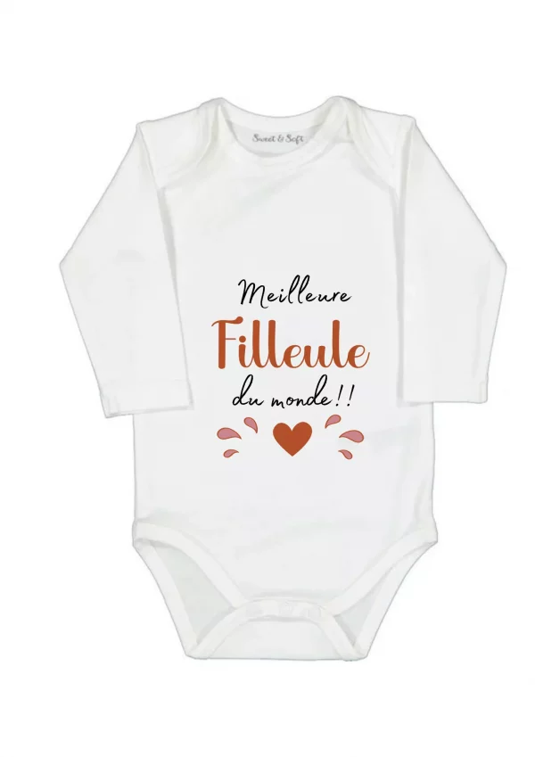 Body bébé splash rose