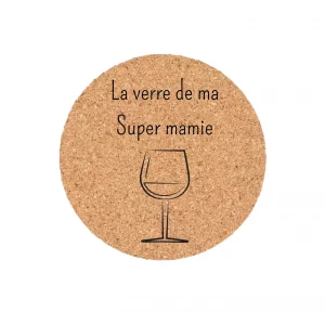 Dessous de verre mamie