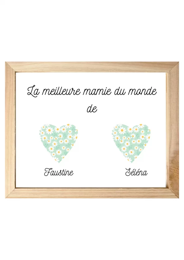 Affiche personnalisée