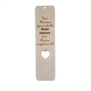 Marque page en bois