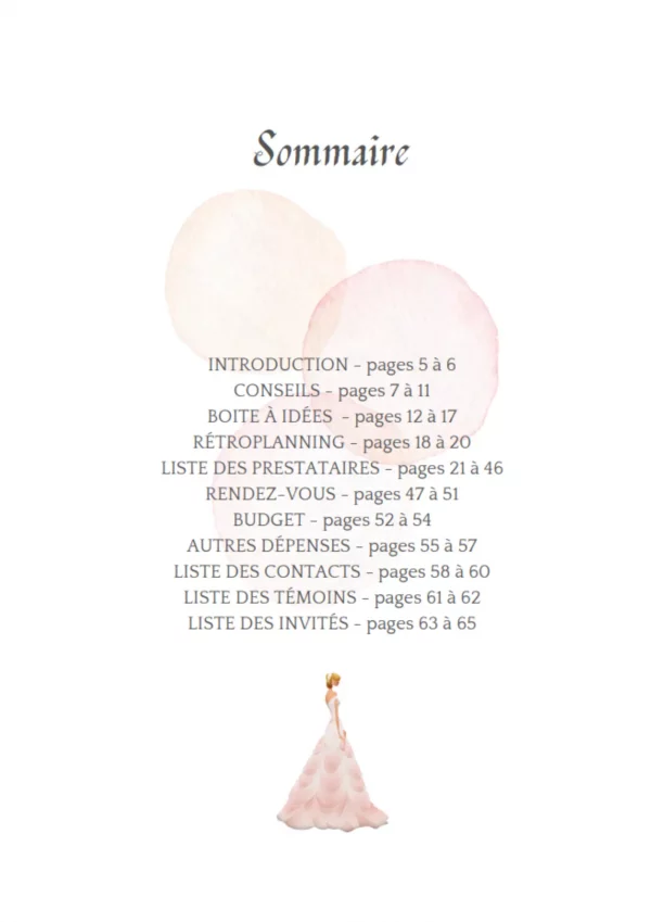 Carnet planificateur de mariage couple de femmes