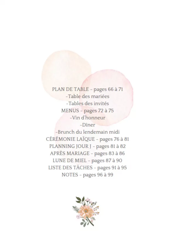 Carnet planificateur de mariage couple de femmes