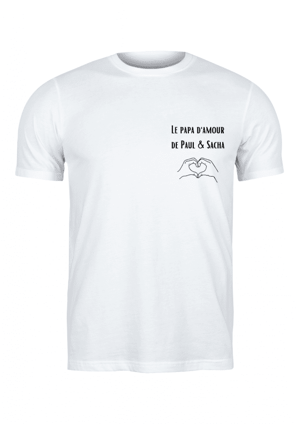 Tee-shirt homme amour