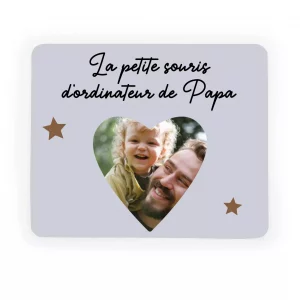 Tapis de souris cœur photo