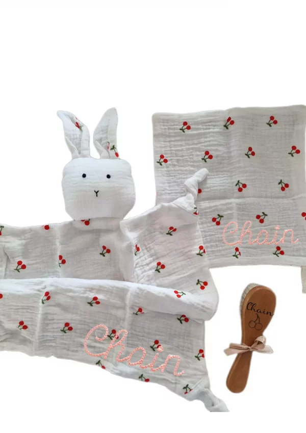 Coffret cadeau doudou lapin