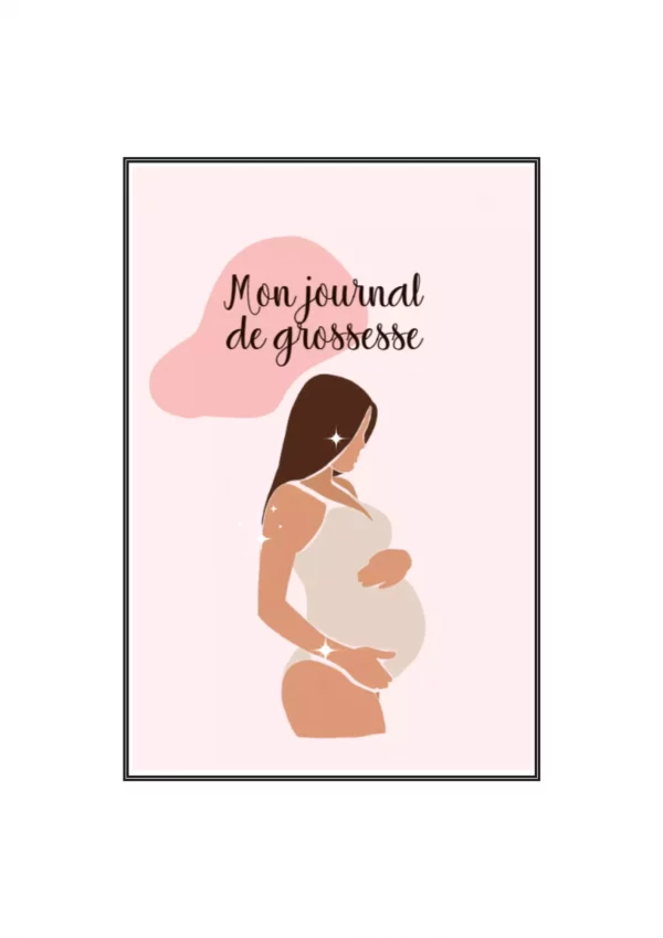 Journal de grossesse rose