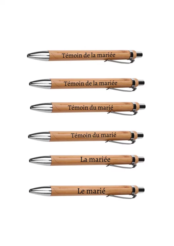 Lot de stylos personnalisés