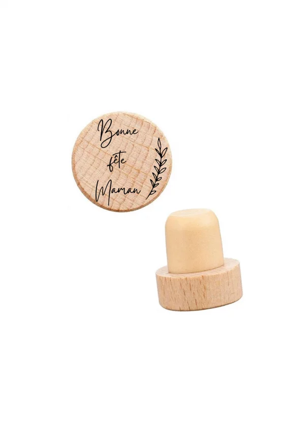 Bouchon bouteille maman motif branche