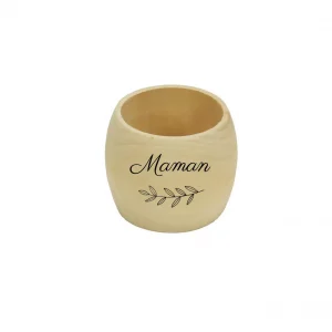 Rond de serviette maman motif branche