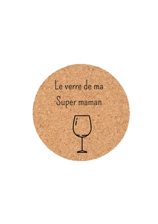 Dessous de verre en liège