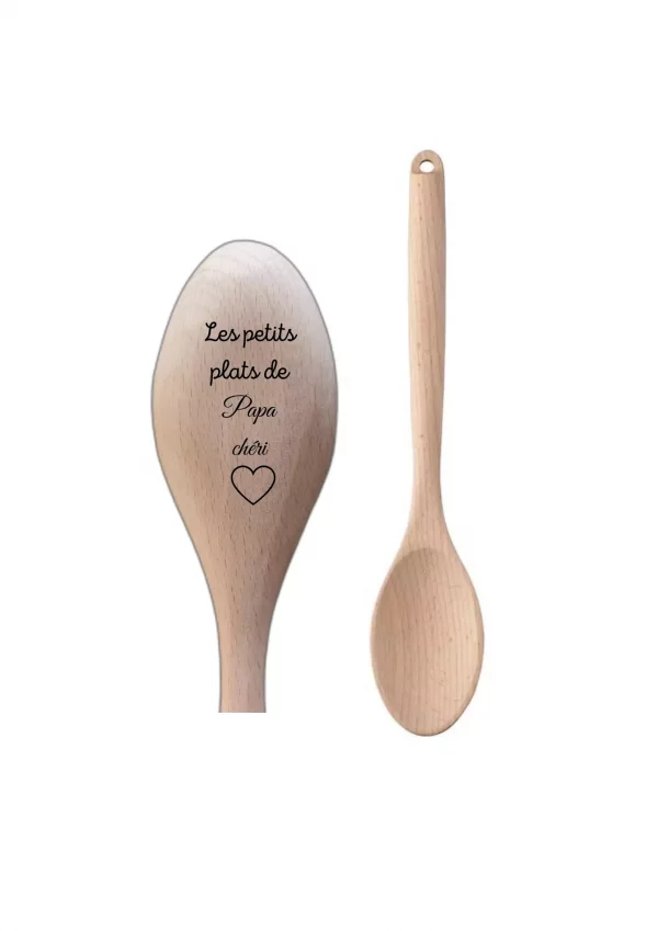 cuillère en bois papa