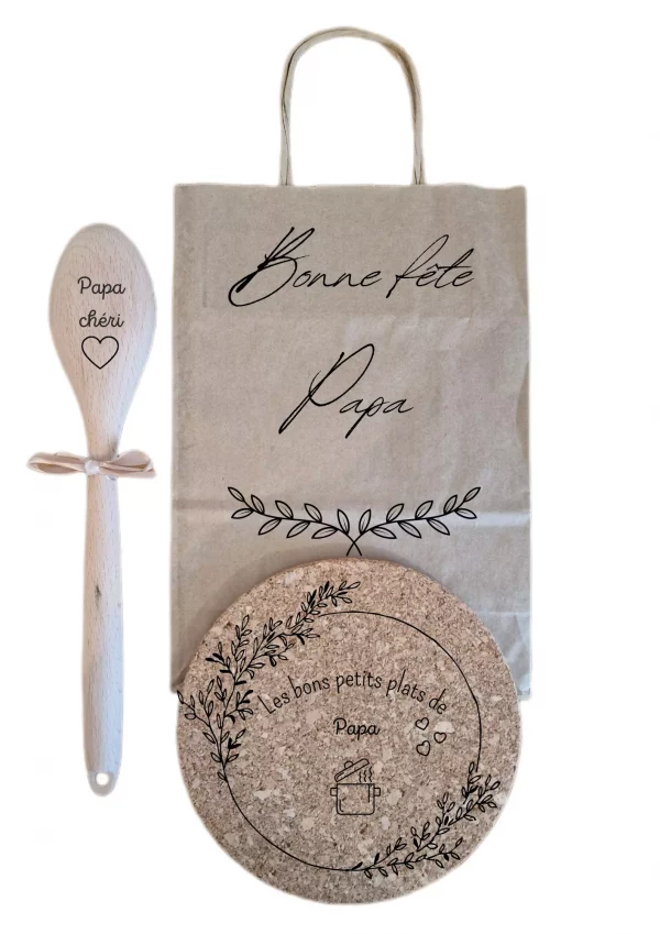 Coffret cadeau petits plats papa