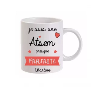 Mug fin d’année rouge