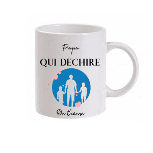 Mug papa avec enfants