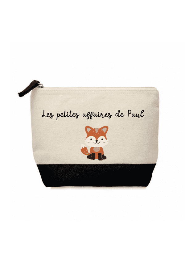 Trousse de toilette renard