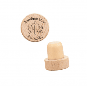 Bouchon de vin motif croix