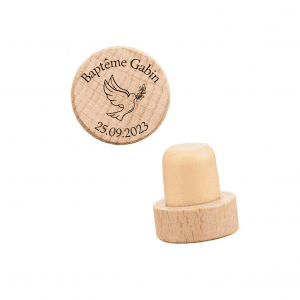 Bouchon de vin baptême