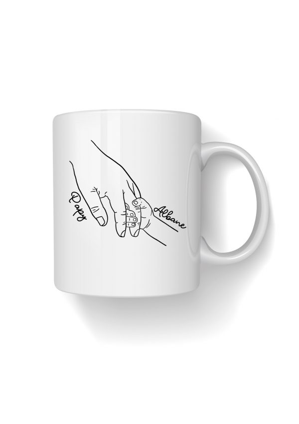 mug papy mains